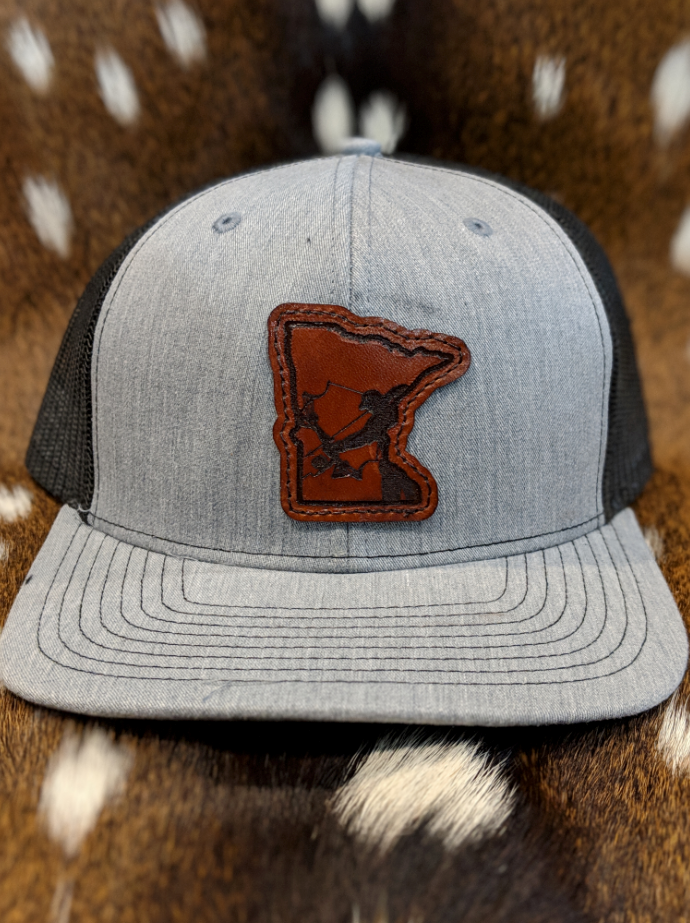 State of North Carolina Bowfisherman PATCH Hat